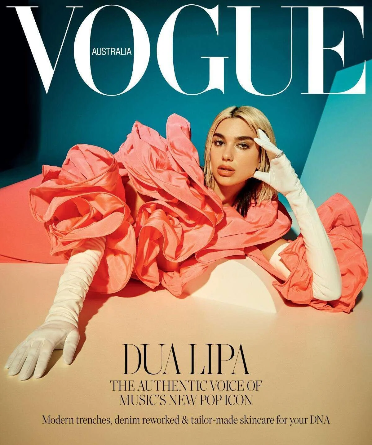 Dua Lipa by Charlie Dennington for Vogue Australia April 2020